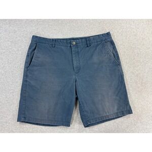 Bonobos Classic‎ Solid Faded Chino Shorts (Men's 38) Blue - 9"